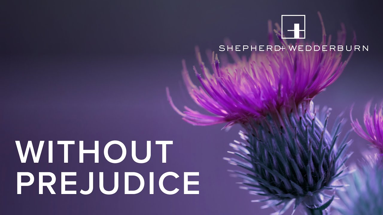 Handling disputes in Scotland: without prejudice