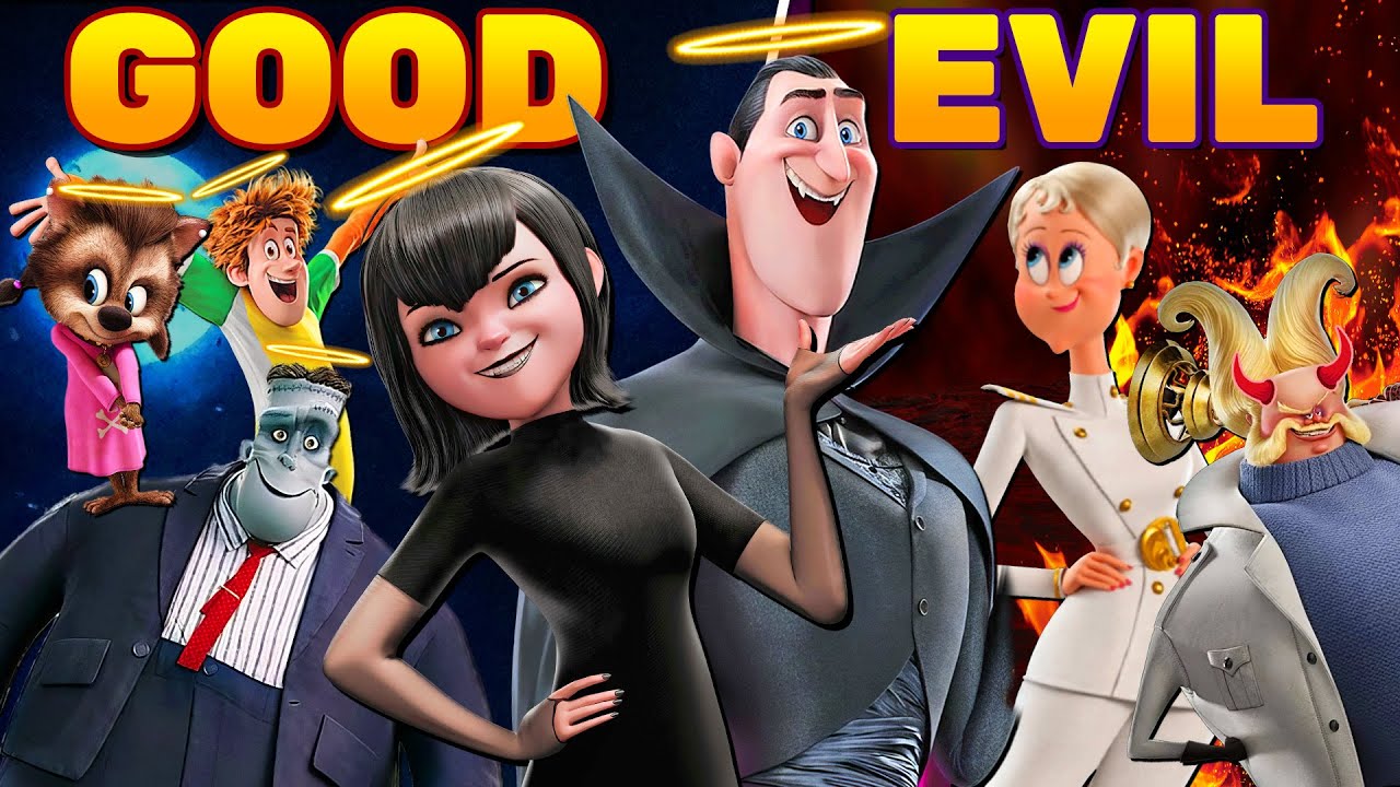Every Hotel Transylvania Character: Good to Evil 🦇