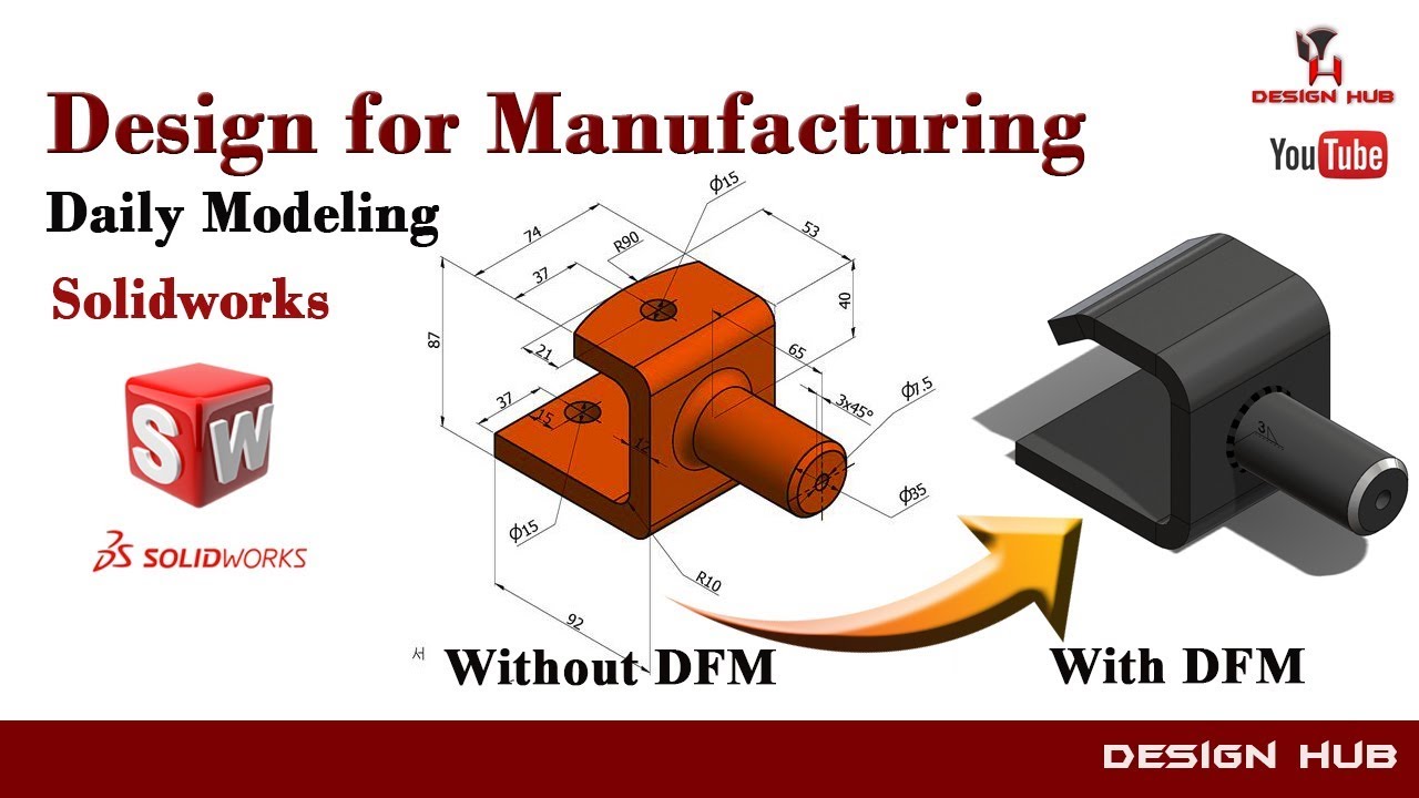 Clamp Design Using DFM Concept Using Solidworks