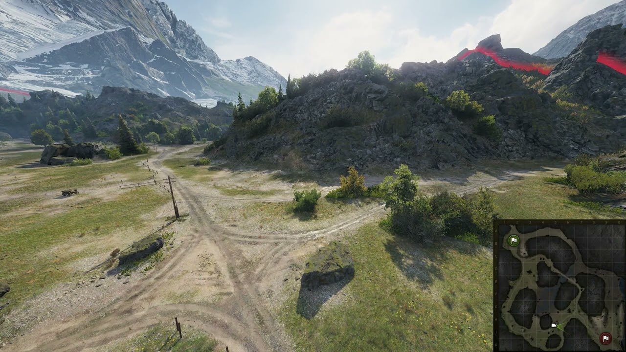 Перевал &mdash; изменение карты | Супертест WOT