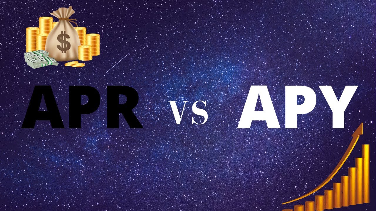 Que es APY y APR? Cual es su diferencia?