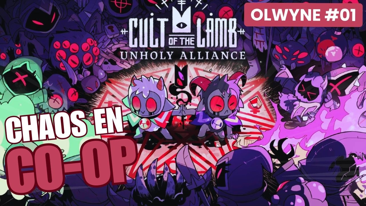 ON CRÉE LA SECTE PARFAITE (ou pas) 😈 - Cult of the Lamb - #01
