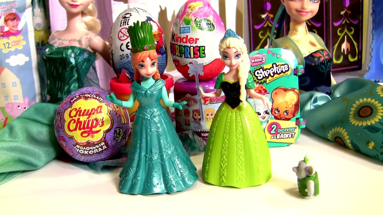 FROZEN Wedding Princess Anna & Kristoff - Disney Troll Wedding Set   Magiclip Elsa Play Doh Clay