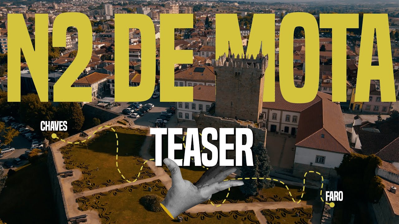 TEASER de uma Aventura &Eacute;pica: Viagem de MOTA pela Estrada Nacional 2 de Norte a Sul de Portugal!