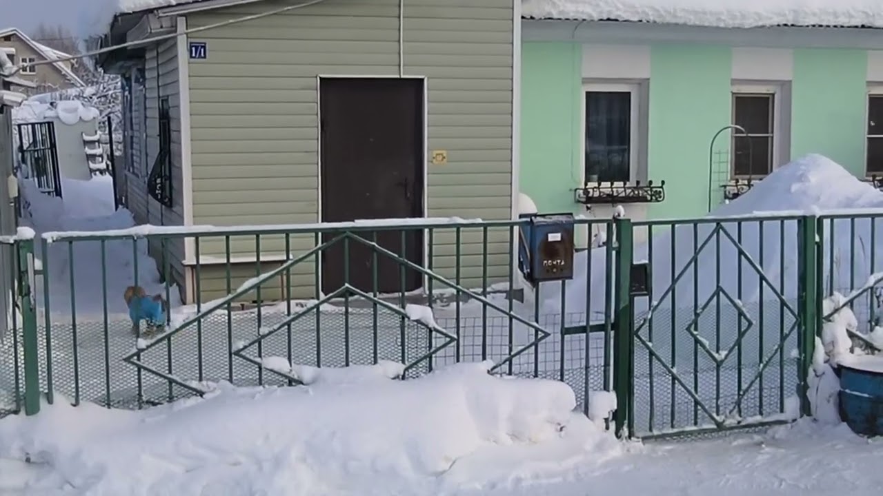 После метелей. Неклюдово.