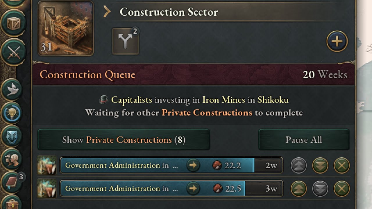 Victoria 3 tip: Avoid this common mistake in Victoria 3 w/ the production queue and investment pool