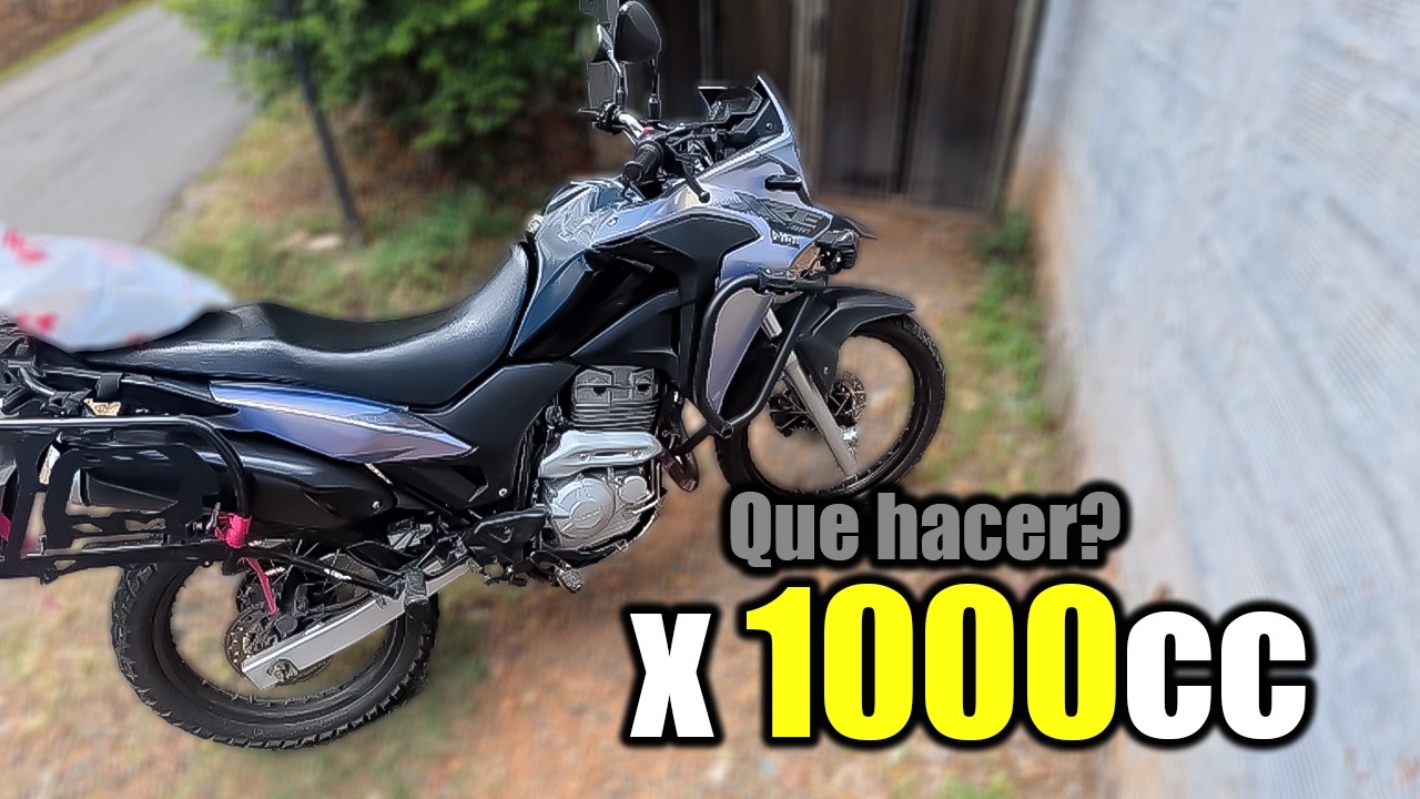 Que toca Hacer para conseguir una 1000cc?😱 #africatwin 