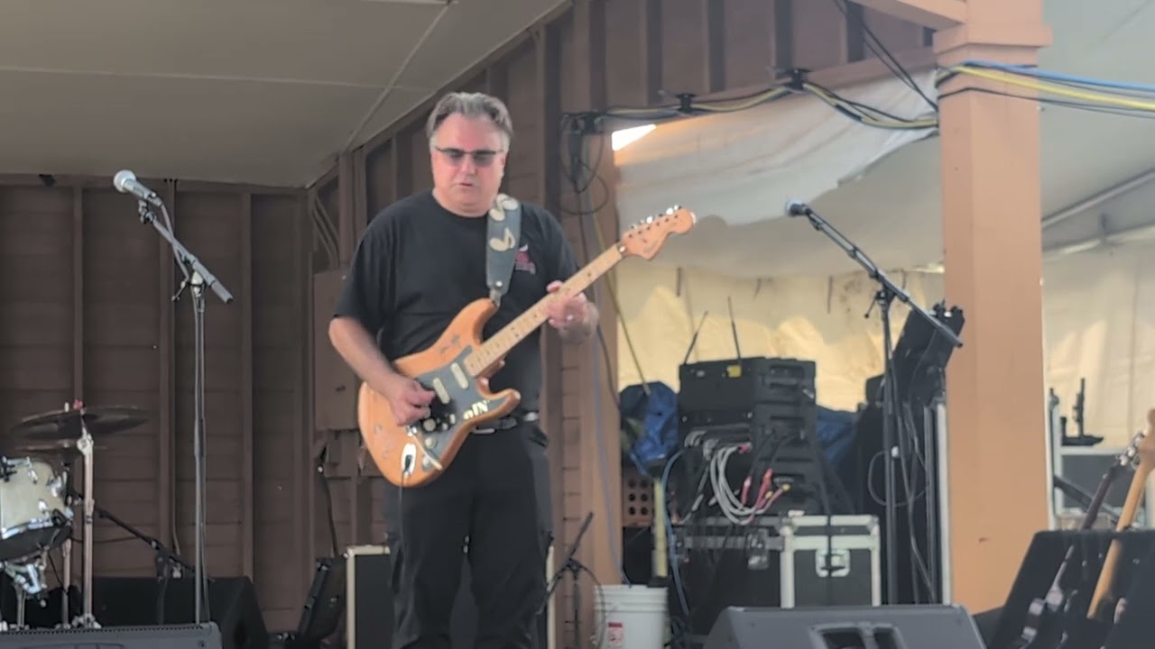 The Spectaculars live at Elkhorn's Ribfest 7.12.25. Cold Shot Stevie Ray Vaughan cover. 