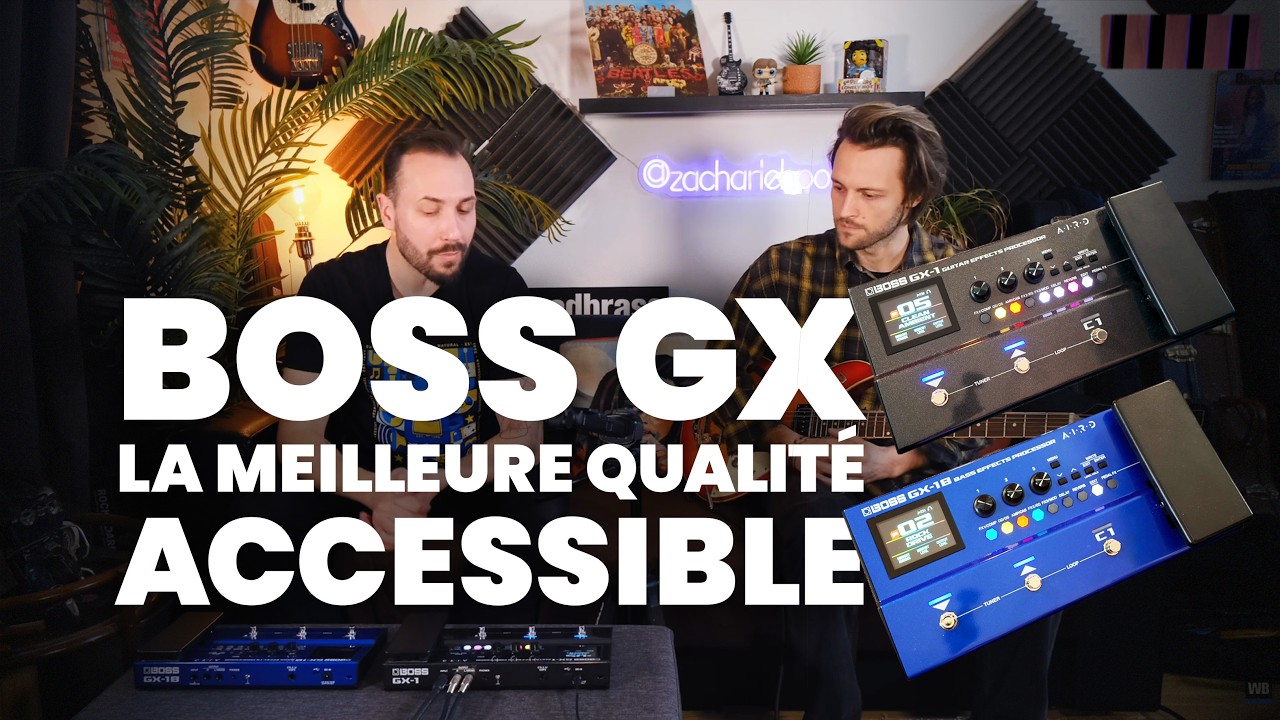 Boss GX-1 & GX-1B : ces MULTI-EFFETS vont littéralement CHANGER votre son !