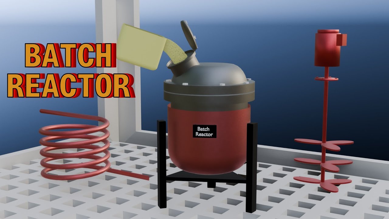 How a Batch Reactor REALLY Works (3D Animation)