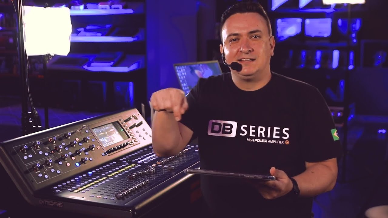 X32 Behringer e M32 Midas no Wifi, e a configuração Multitrack - Um pequeno corte do meu Curso