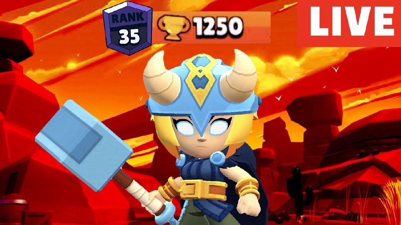 LIVE 🔴 BRAWLER BIBI MAX PUSHEN + MINIGAMES!