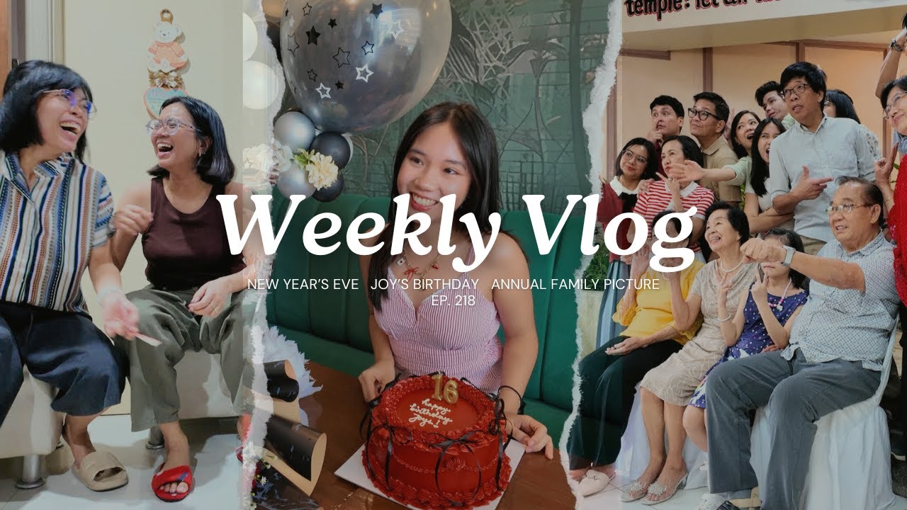 Weekly Vlog 🤍 Hello 2025! Ep.218