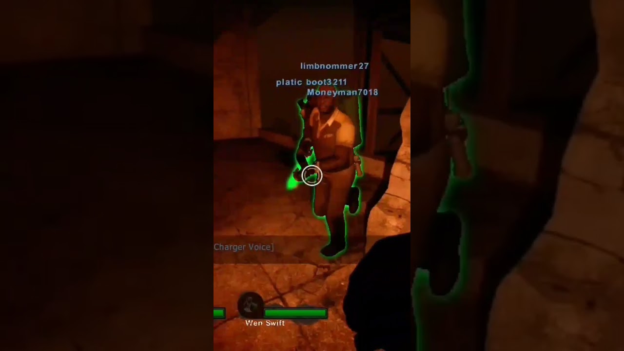 Left 4 Dead 2 Charger insta kill on coach (sorry coach)