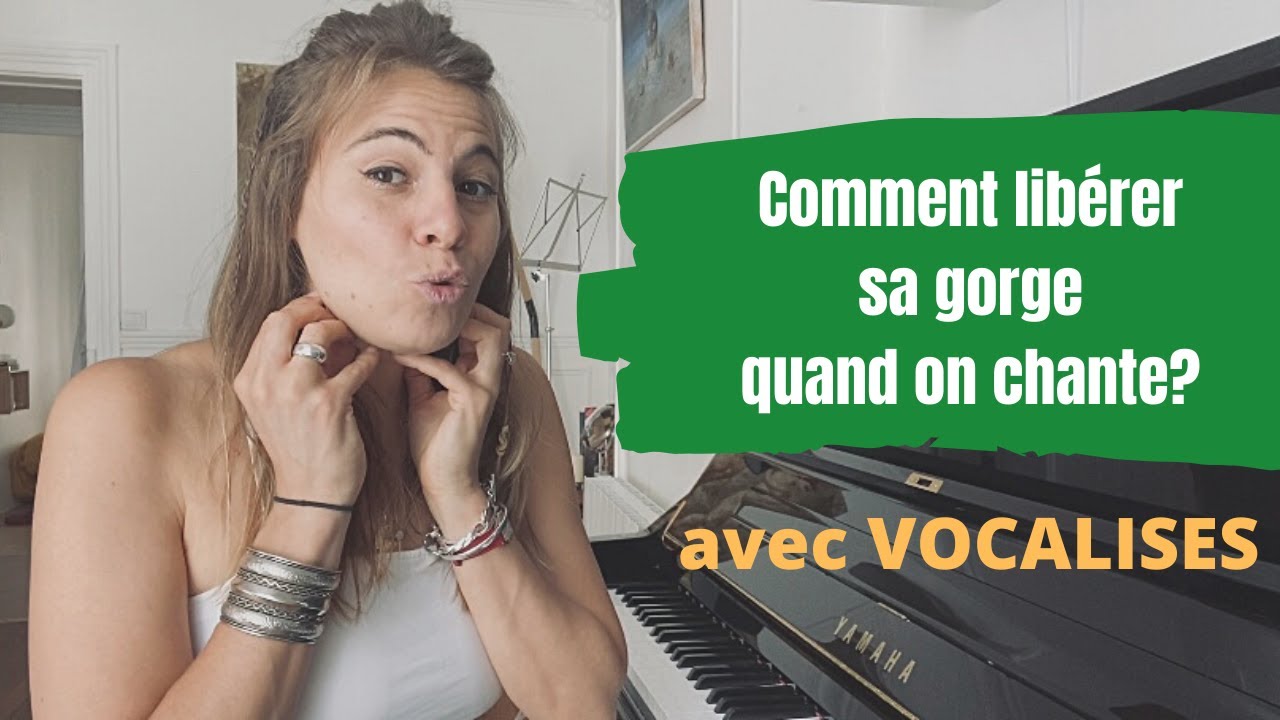 Comment LIBÉRER SA GORGE quand on chante ? (Avec vocalises) #chant #bellevoix #coursdechantenligne