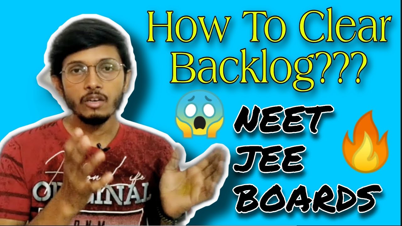 How to Clear Backlog? 😱 NEET | JEE | BOARDS| NEET Strategy for Backlog 🔥🔥 [Ash Academy]
