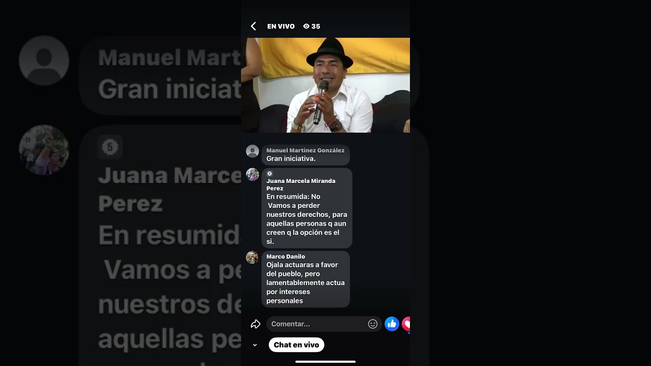 Dirigente indígena Leonidas Iza habla sobre el paro nacional Ecuador 2025 