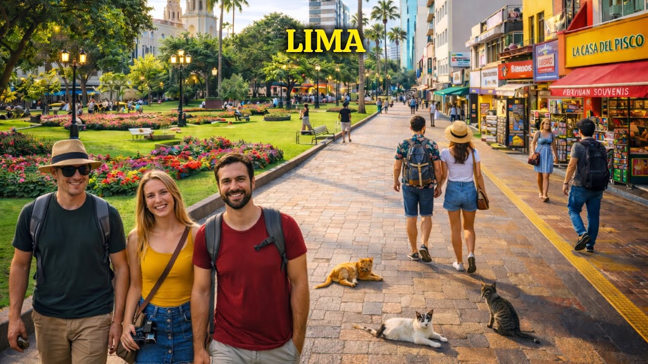 EL CORAZÓN TURÍSTICO DE LIMA EN UN SOLO RECORRIDO | WALKING TOUR PERÚ 🇵🇪 4K FULL VIDEO 