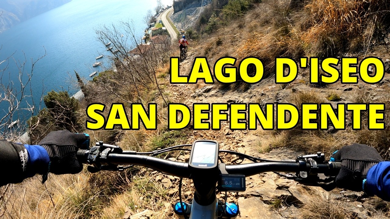 Lago d'Iseo - Trail San Defendente #mtb #orbearise