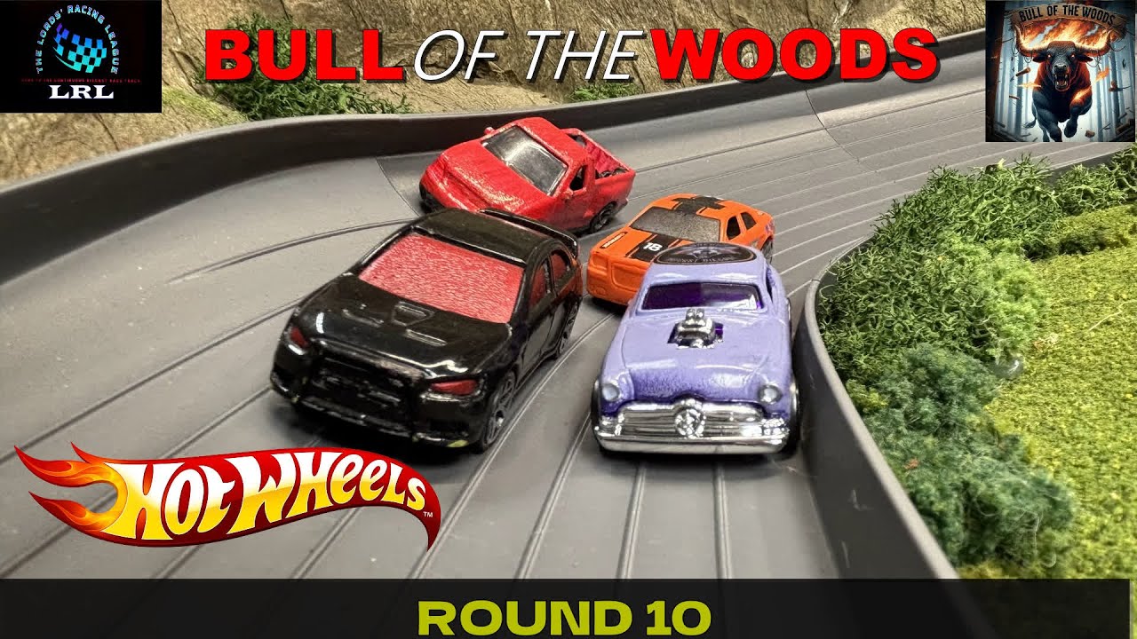 HOTWHEELS RACING: BULL OF THE WOODS RND 10: #diecastracing #hotwheels