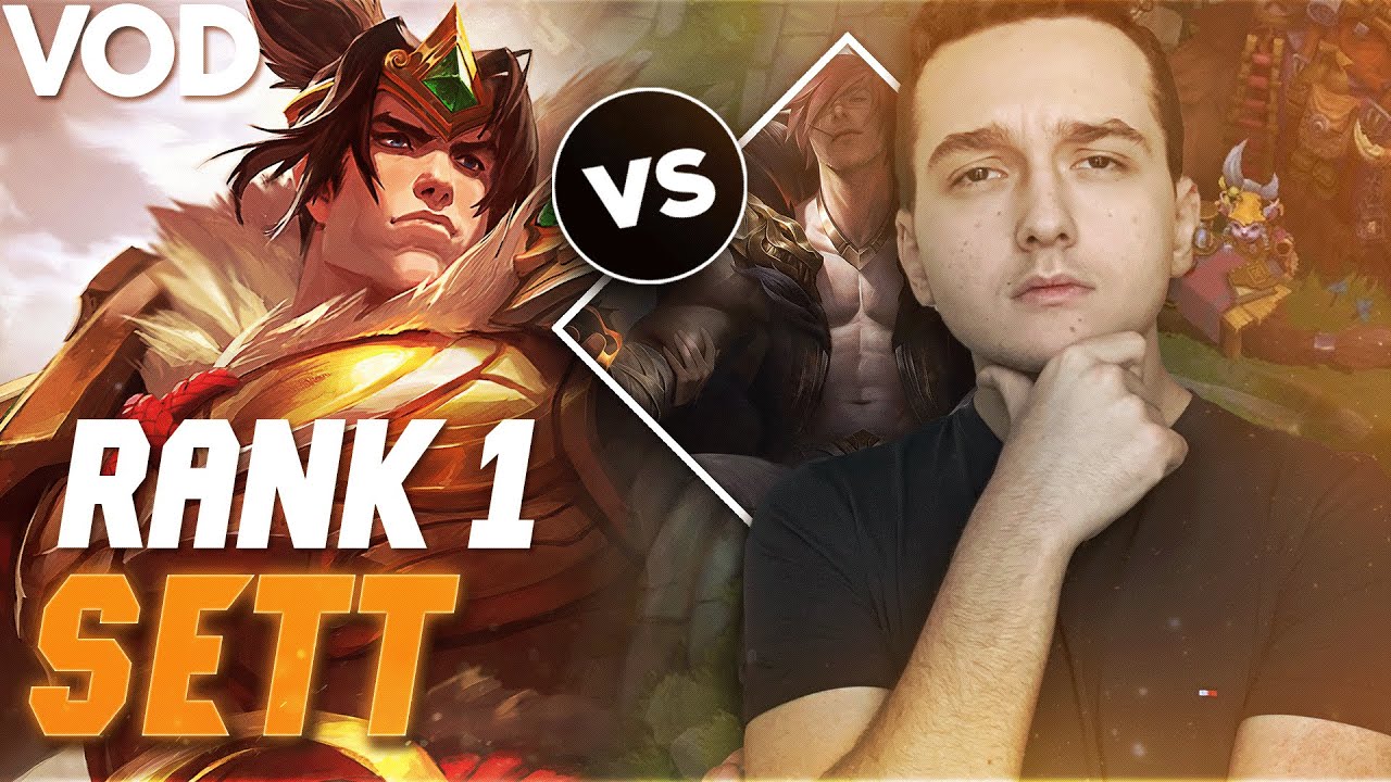 JE TOMBE CONTRE LE RANK 1 SETT - SoloQ Challenge 2024 - Garen vs Sett - Patch 14.18
