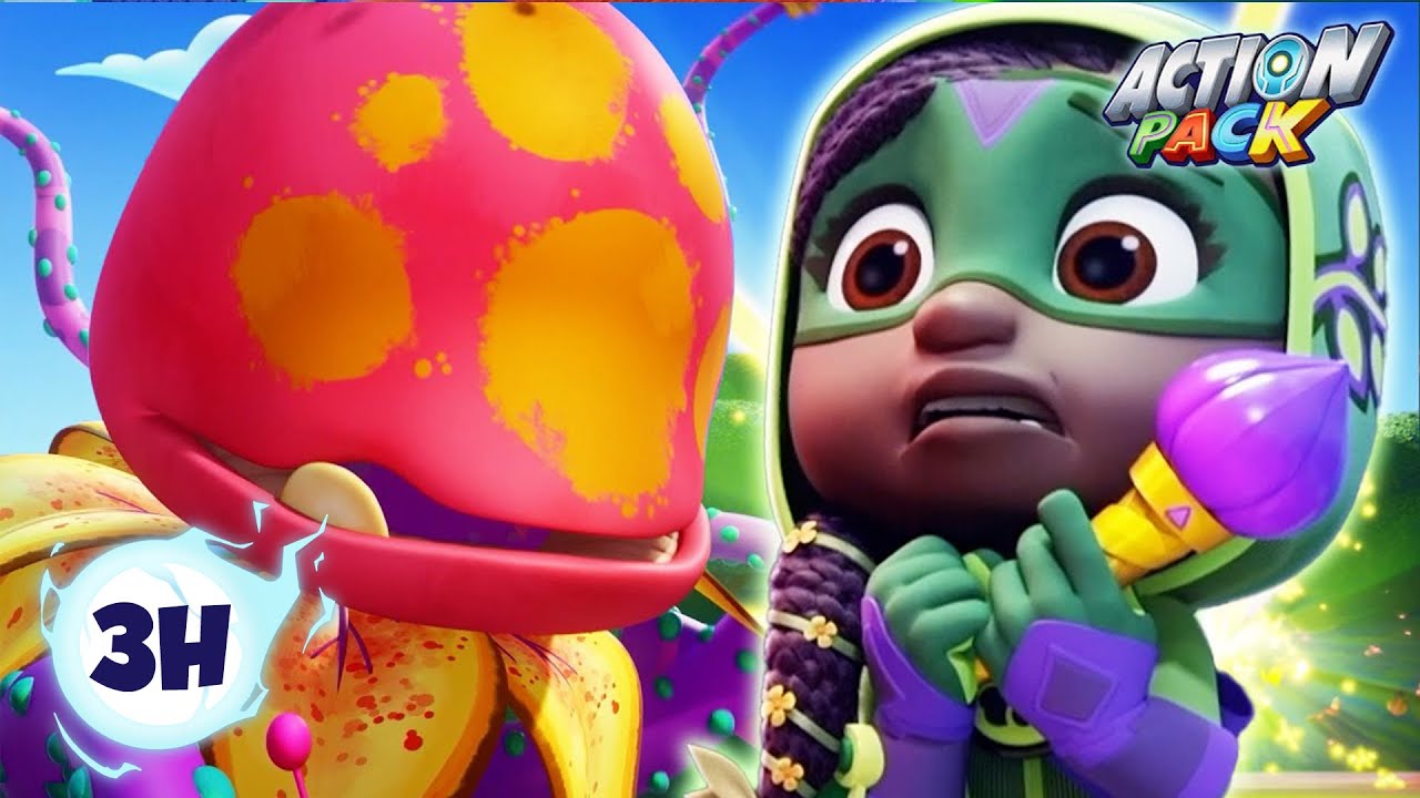 Vine and Dandy: Action Pack Saves the Town from a Flower Frenzy! 🌿 | Action Pack