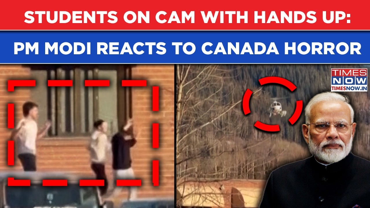 Students With Hands Up On Cam: Indian PM Modi Reacts To Canada School Shooting Horror, Tags Carney