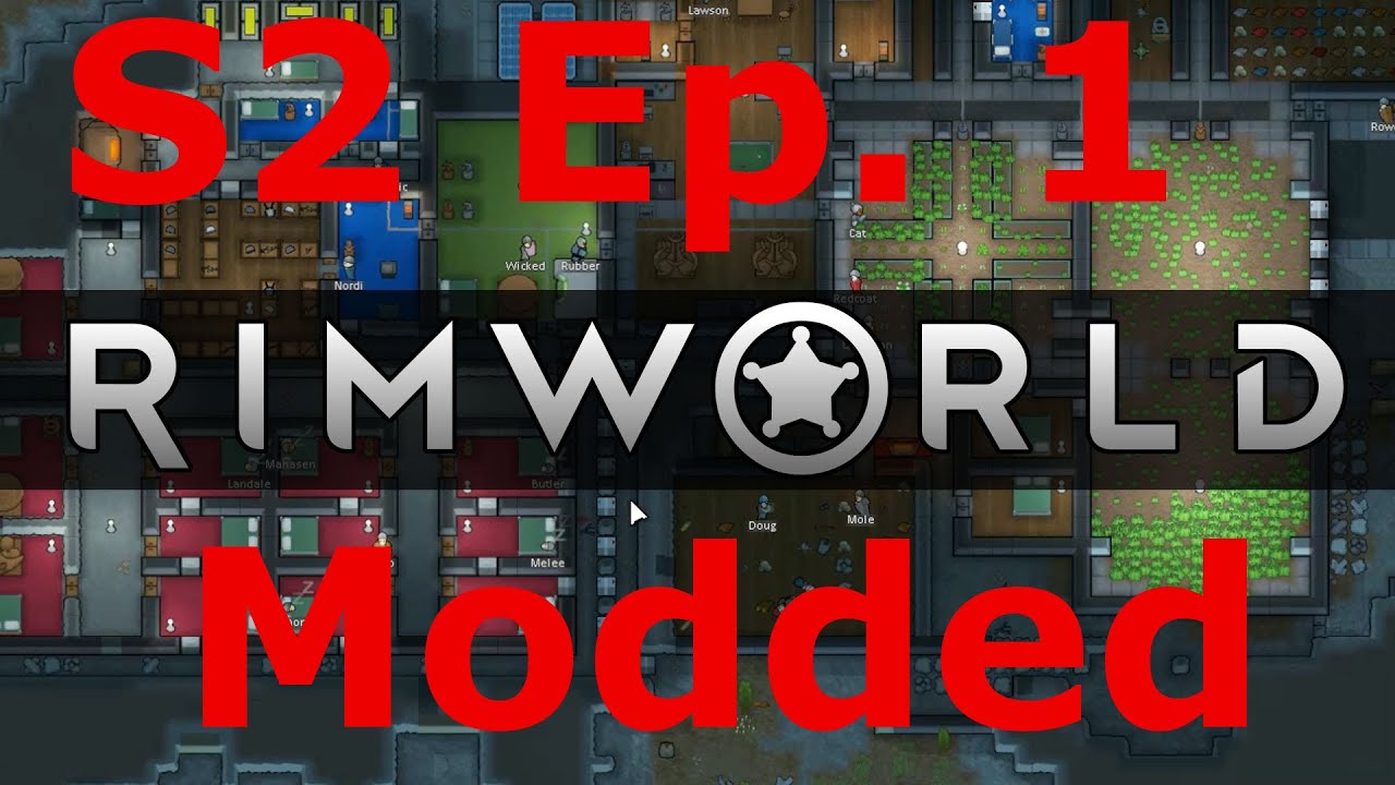 Rimworld (13A) Modded ~ S2 E1 ~ Crashed! MISC w MAI+Robots (Ironman)
