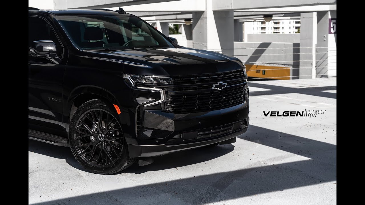 2023 CHEVROLET TAHOE RST LOWERED | VELGEN LIGHT WEIGHT VFF-12 | 24