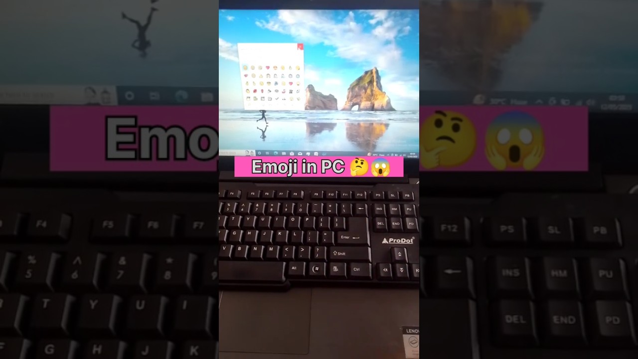 How to Open Emoji Keyboard on Laptop | Windows Emoji Shortcut 2025 #shorts #windows