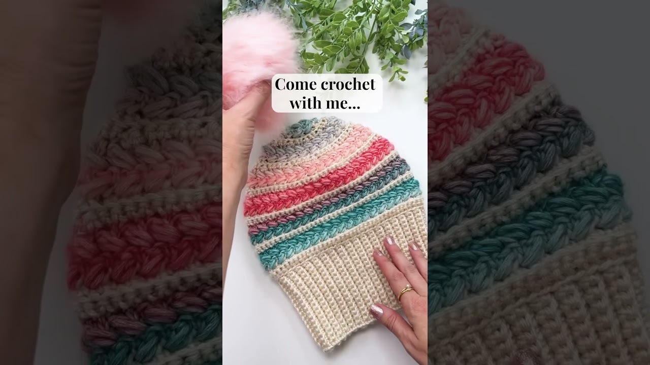 🌾 One Stitch Closer to Cozy | Crochet Along Launch - The Wheat Stitch Beanie 🧶✨