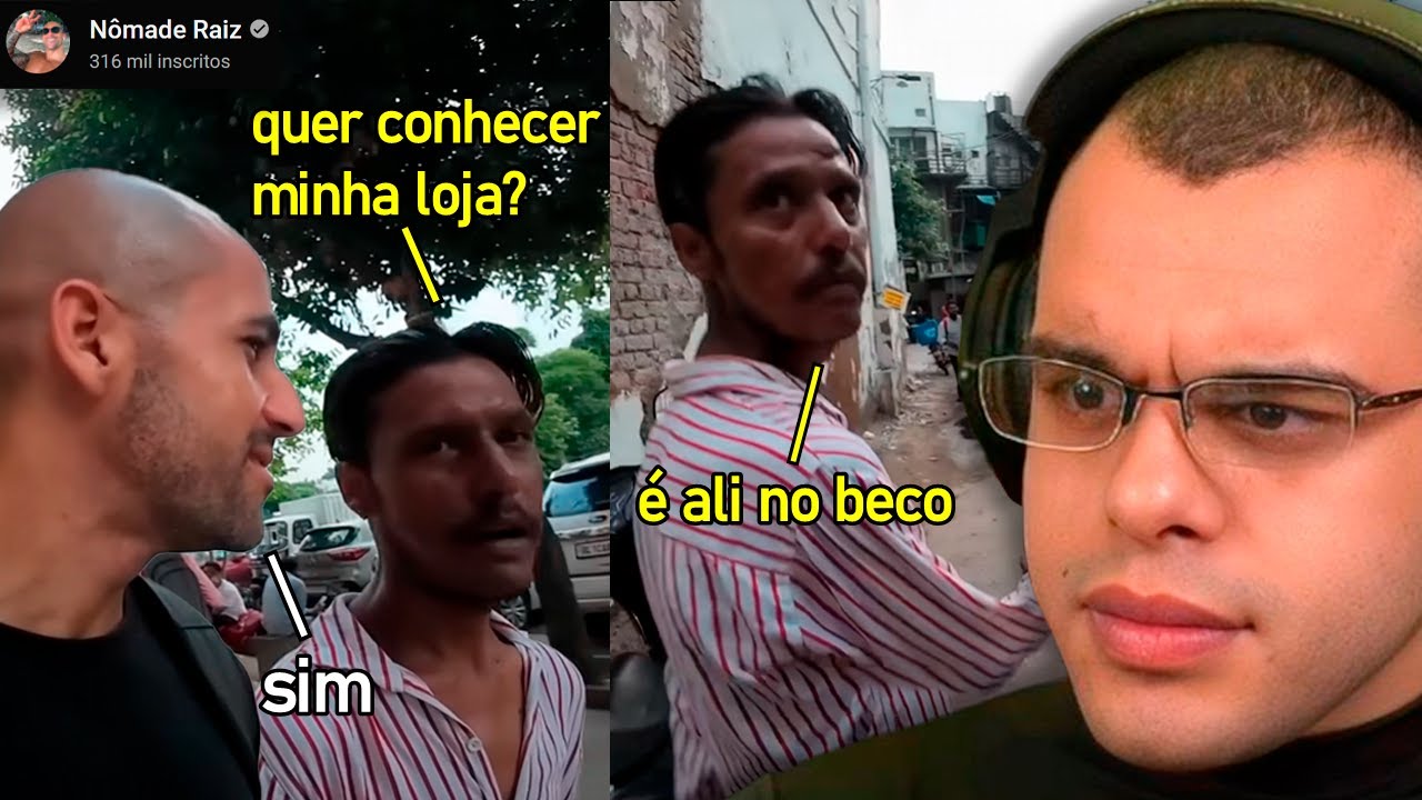 TENTANDO CAIR EM TODO TIPO DE GOLPE NA ÍNDIA - Maicon react