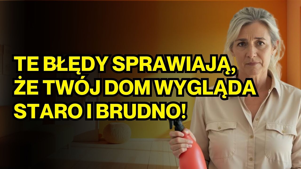 10 Błędów, Przez Które Twój Dom Wygląda Staro i Brudno