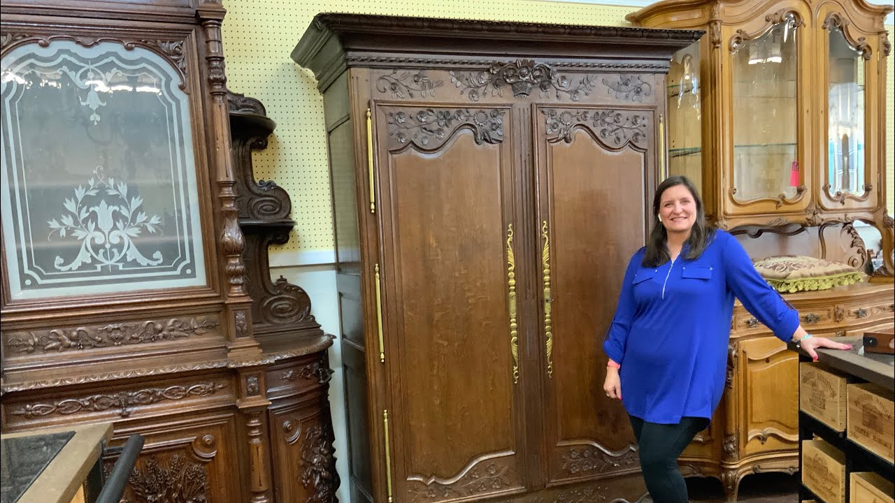 Authentic 200-Year-Old French Country Armoire: A Timeless Treasure | EuroLuxHome.com