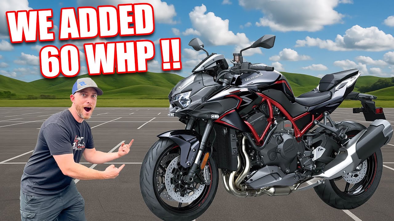2022 Kawasaki ZH2 Gets BIG POWER With A Custom Dyno Tune!!