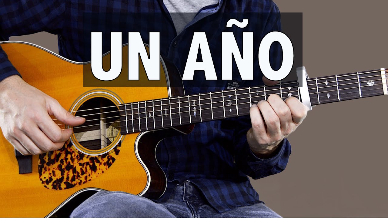 Un Año - Sebastian Yatra & Reik // Guitar Lesson + TAB (How to play)