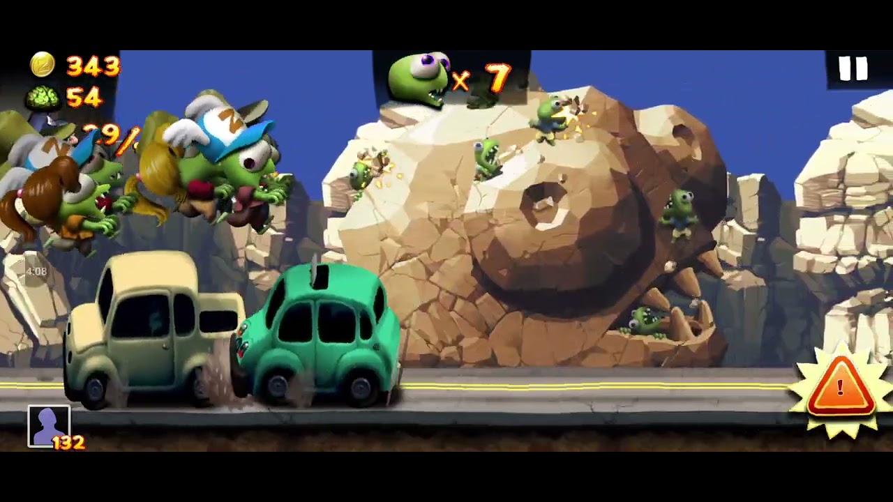 Some zombie tsunami gameplay