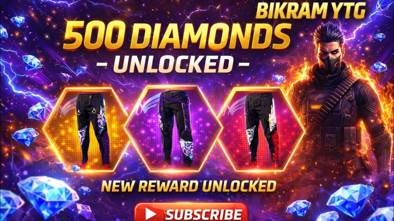 ONLY 500 DIAMOND 😅 || FIRST LUCK ROYAL || [B2K] GAMING 