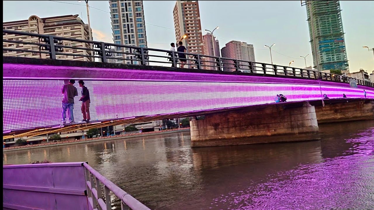 Hala MC Arthur bridge  pinailaw  na ilogpasig Esplanade lalong Gumanda 