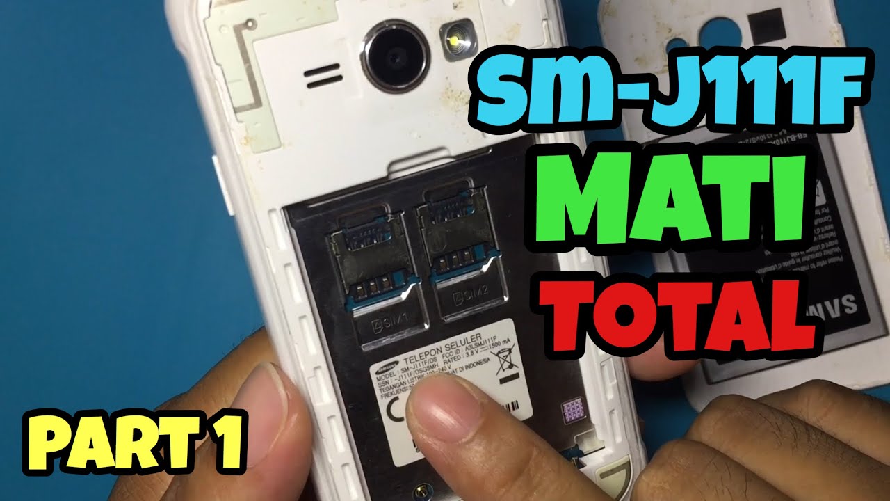 Cara Memperbaiki Samsung Galaxy J1 Ace SM-J111F Mati Total // Emmc Problem Step by Step (Part1)