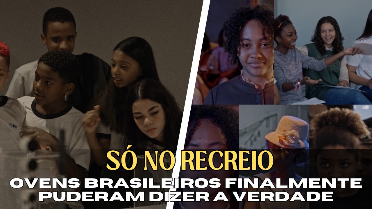 Hora do Recreio não fala sobre recreio — fala sobre o momento em que jovens finally têm voz