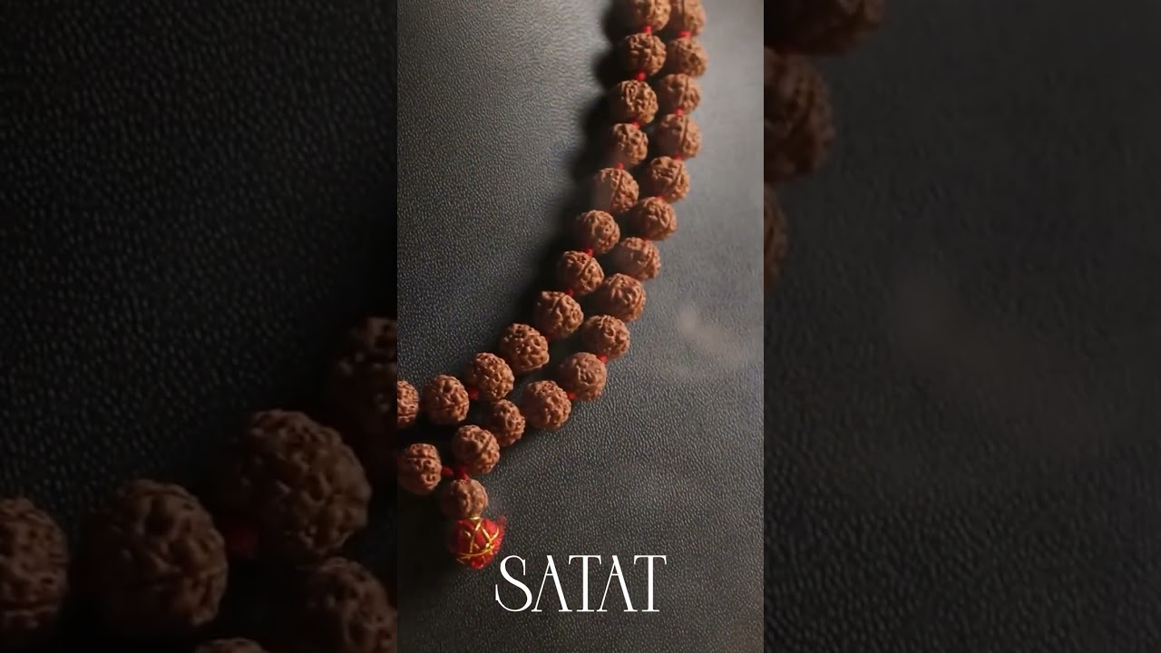 Pathari Rudraksha Mala - the strongest rudraksha bead by Satat.