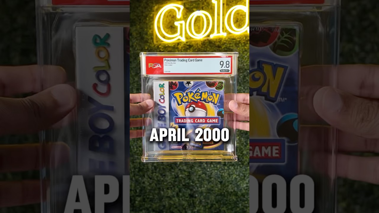 Винтажная игра Pokemon, которой 26 лет! Pokemon Trading Card Game для Game Boy!