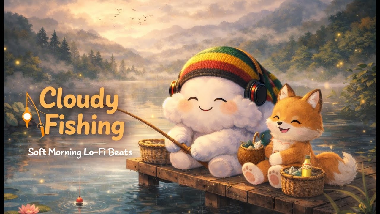 Cloudy Fishing — Chill Lo-Fi Beats 🎣
