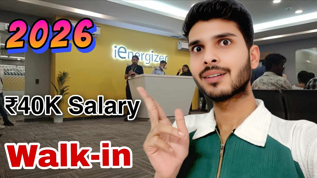 IEnergizer Hiring 2026 | Work From Home | Freshers Apply