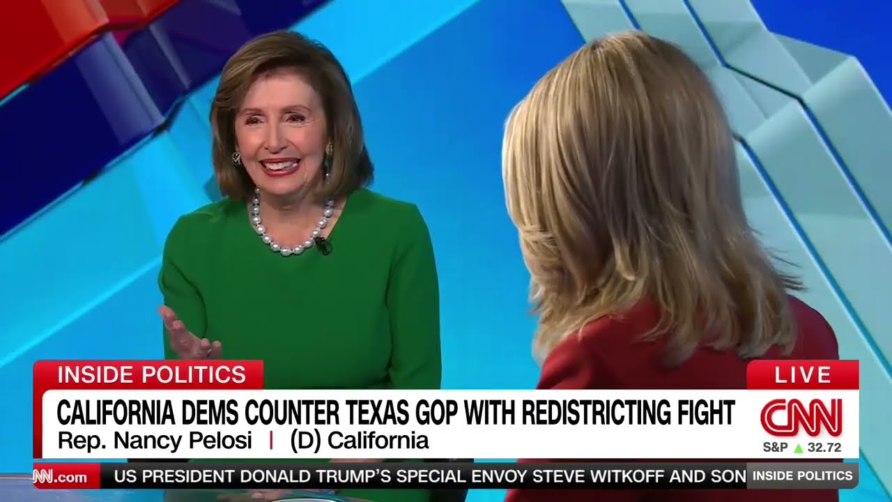 Pelosi Joins CNN’s Inside Politics with Dana Bash