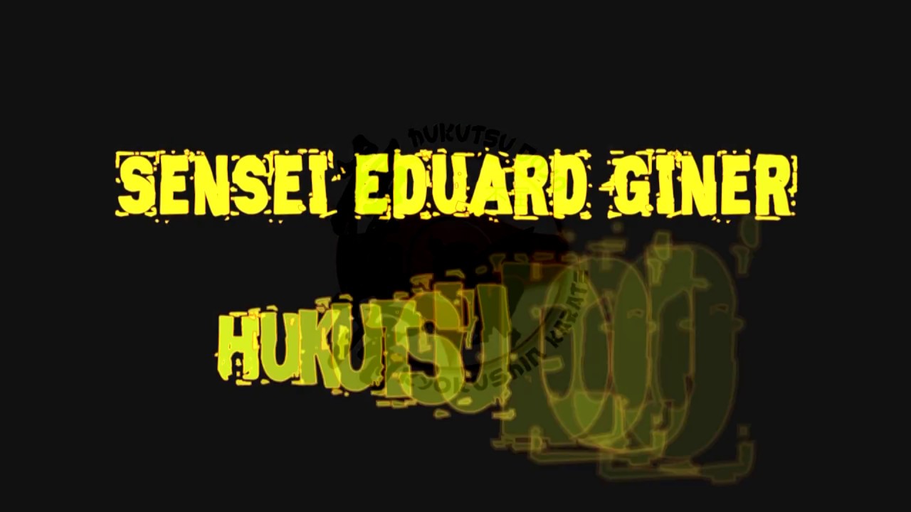 KYOKUSHINKAI ESPAÑA  Hukutsu dojo  Eduard Giner best moments