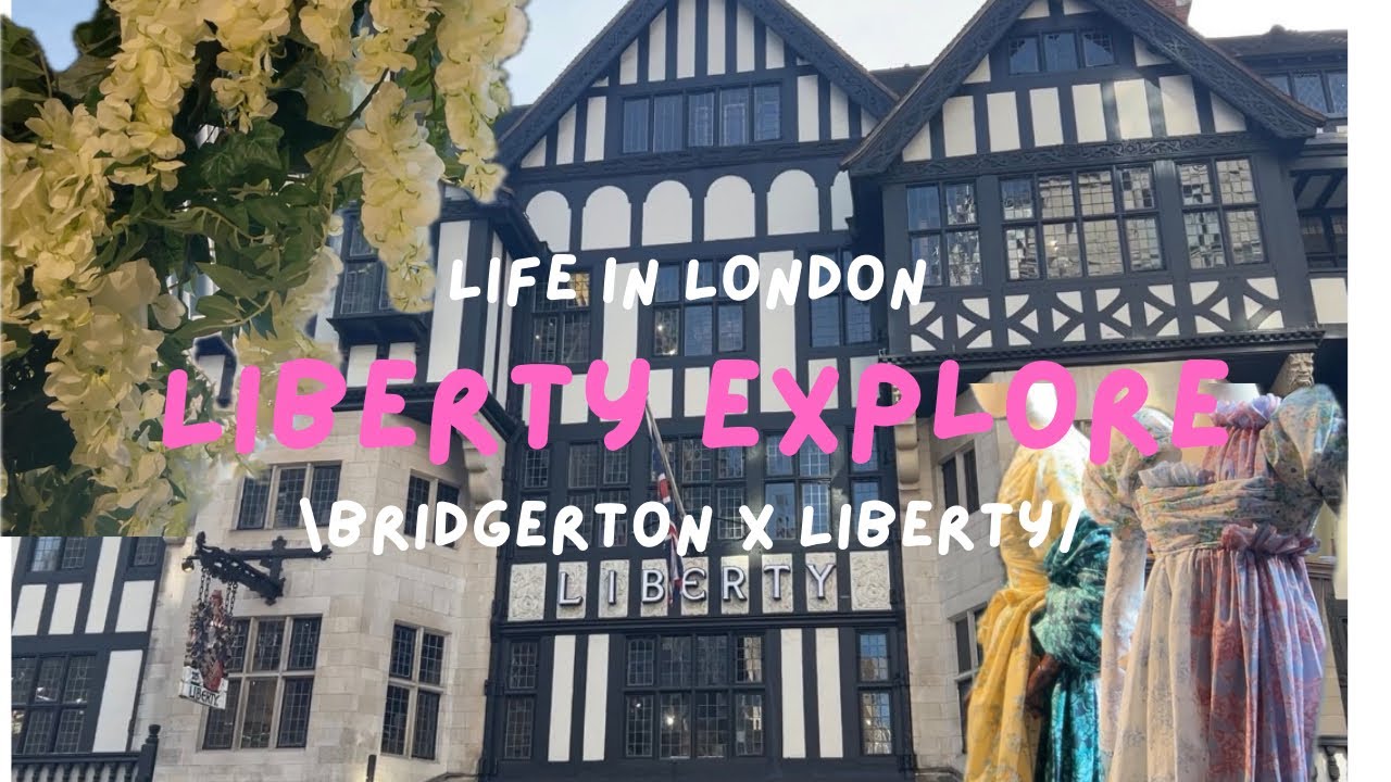 英国暮らし | ブリジャートン家の展示をLiberty見にいって可愛いが溢れてキュンキュンが止まらなかったお話| Bridgerton x Liberty  