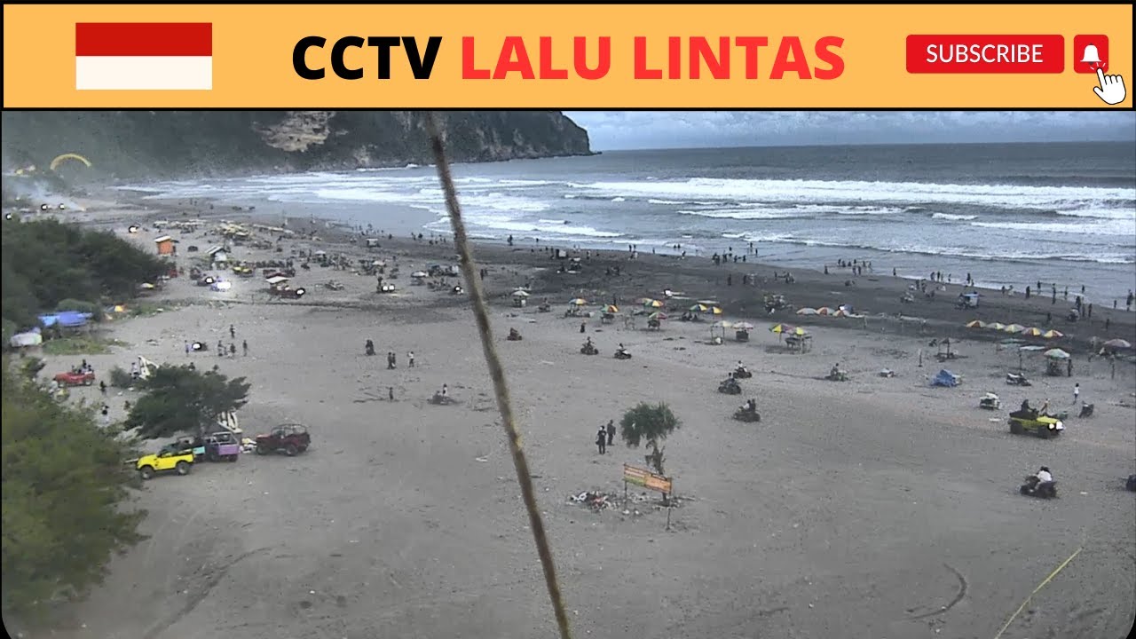 CCTV Pantai Parangtritis Yogyakarta | 04 Januari 2025