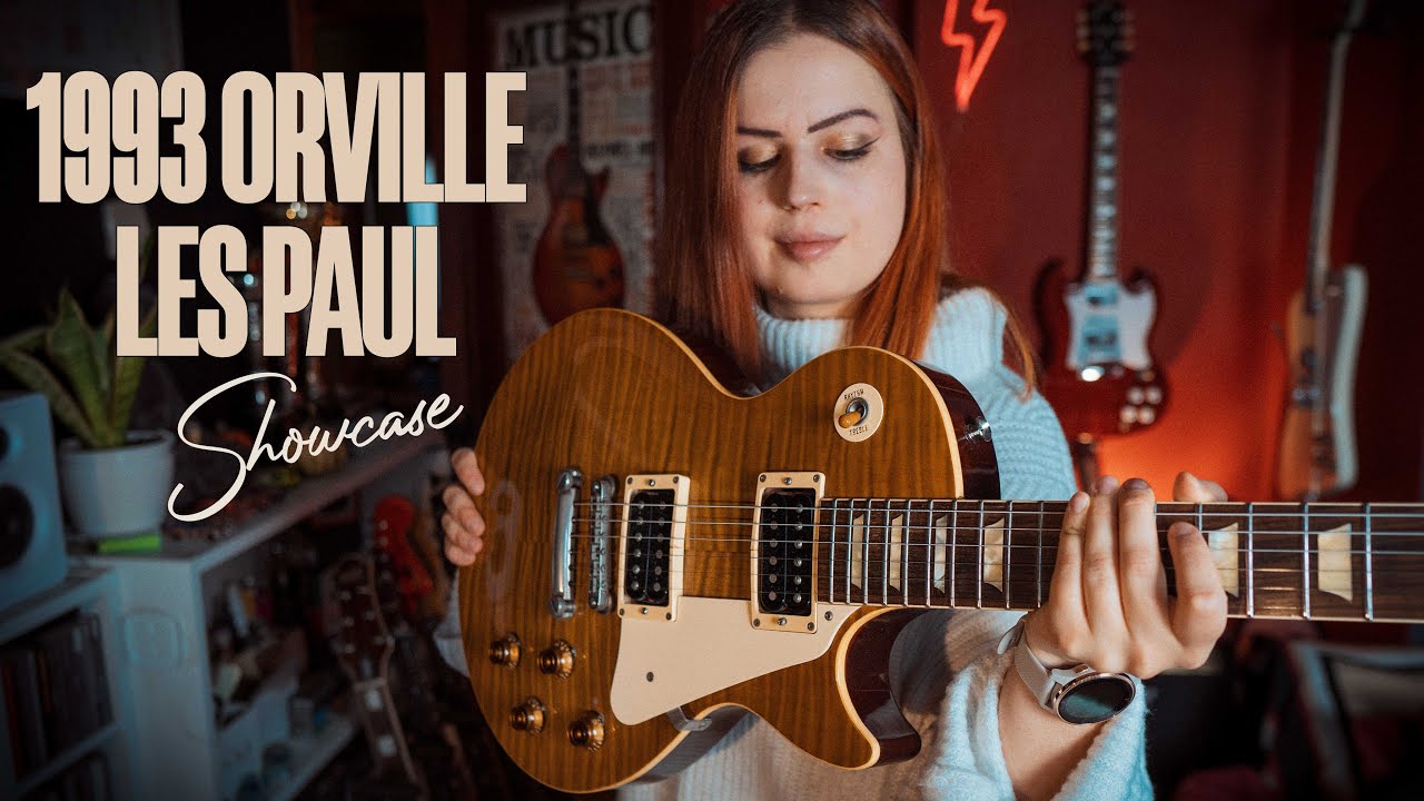 Japanese Orville better than Gibson USA? 1993 Orville Les Paul SHOWCASE
